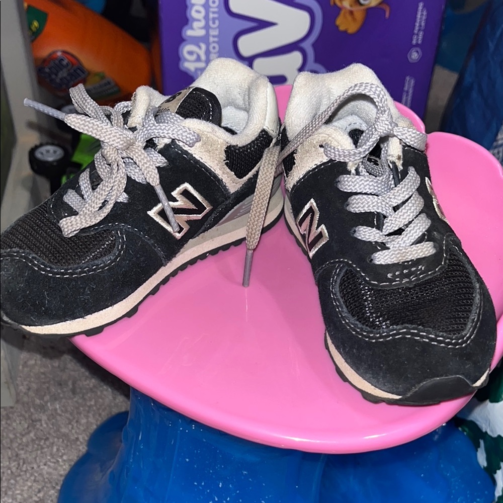 New Balance Black Kids Shoes